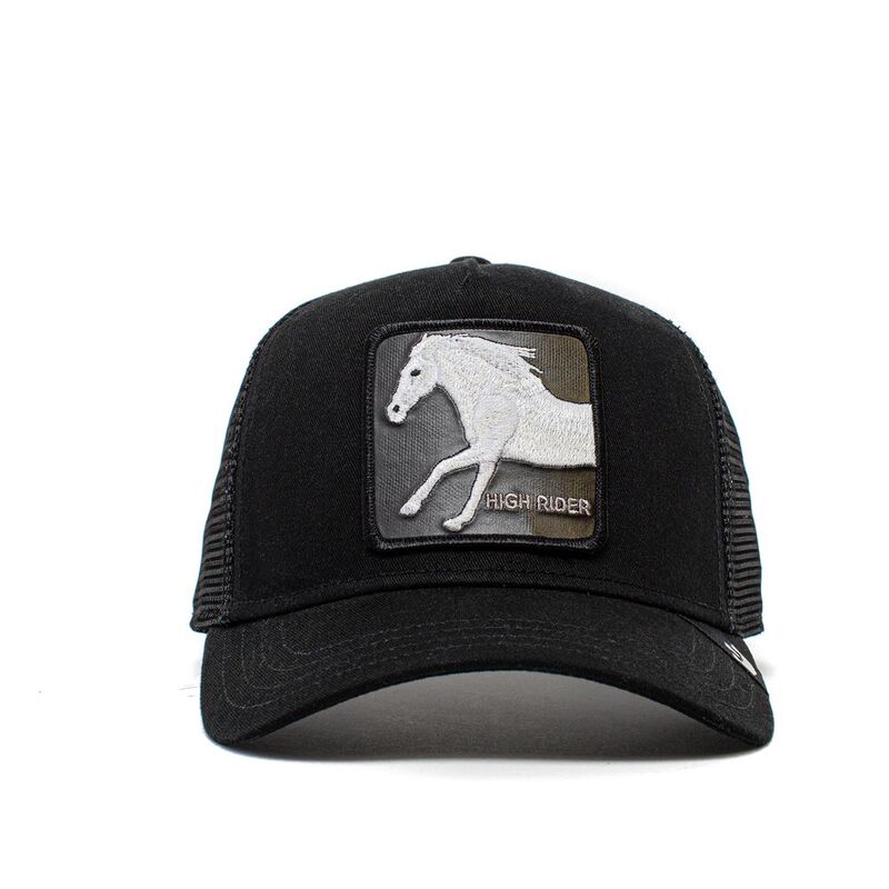 Goorin Bros Ride High Unisex Trucker Cap - Black Goorin Bros Ride High Unisex Trucker Cap - Black
