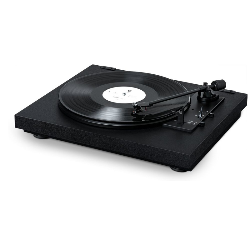 Pro-Ject A1 Belt-Drive Turntable W/ OM10 Stylus - Black Pro-Ject A1 Belt-Drive Turntable W/ OM10 Stylus - Black