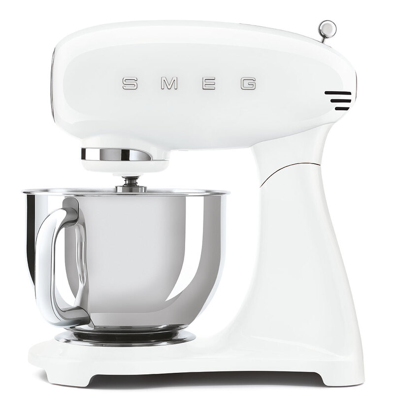 SMEG 50's Style Stand Mixer Full White