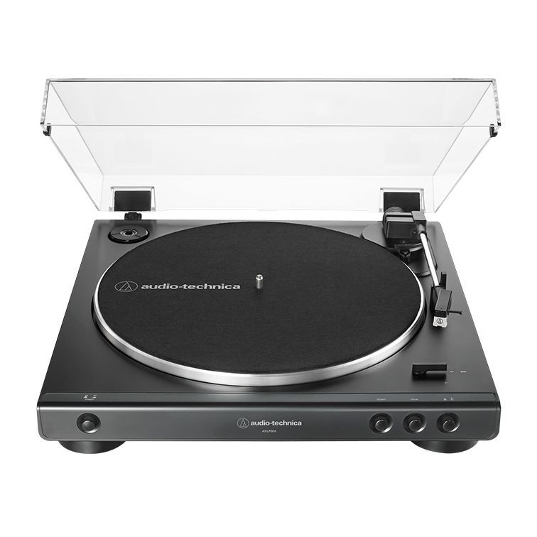 Audio Technica AT-LP60X Belt-Drive Turntable - Black Audio Technica AT-LP60X Belt-Drive Turntable - Black