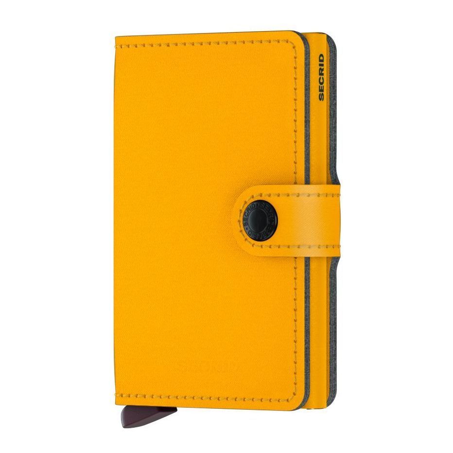 Secrid Miniwallet - Yard Microfibre - Powder Ochre