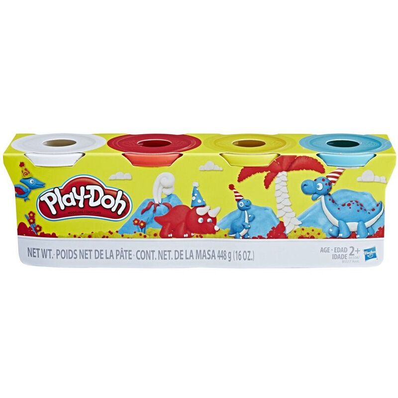 Hasbro Play-Doh Compounds Classic Colors 4 Pack Hasbro Play-Doh Compounds Classic Colors 4 Pack