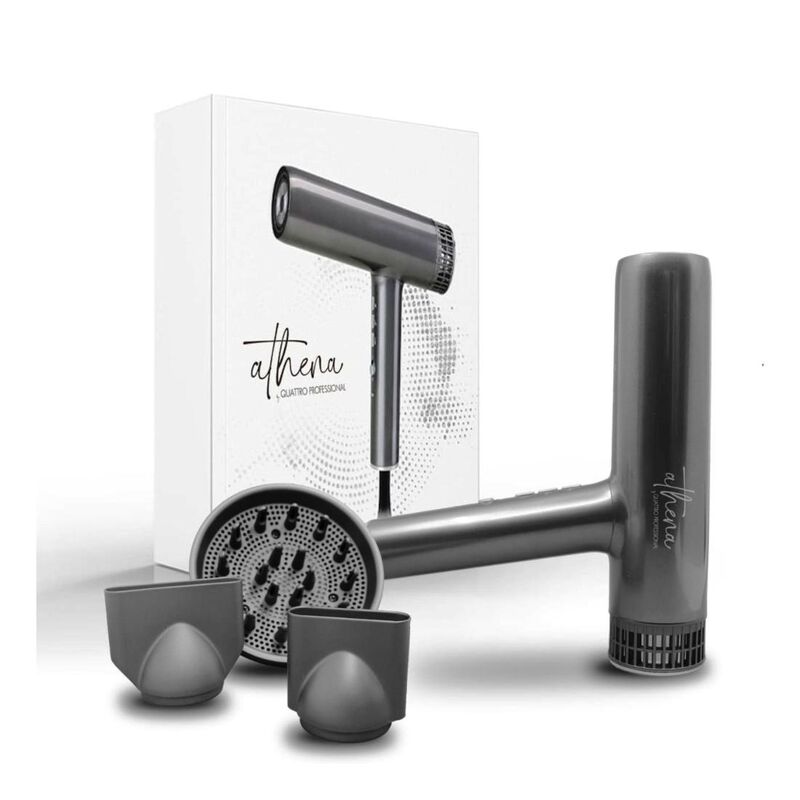 Quattro Professional Athena Digital Hair Dryer Grey (QP-K9) Quattro Professional Athena Digital Hair Dryer Grey (QP-K9)