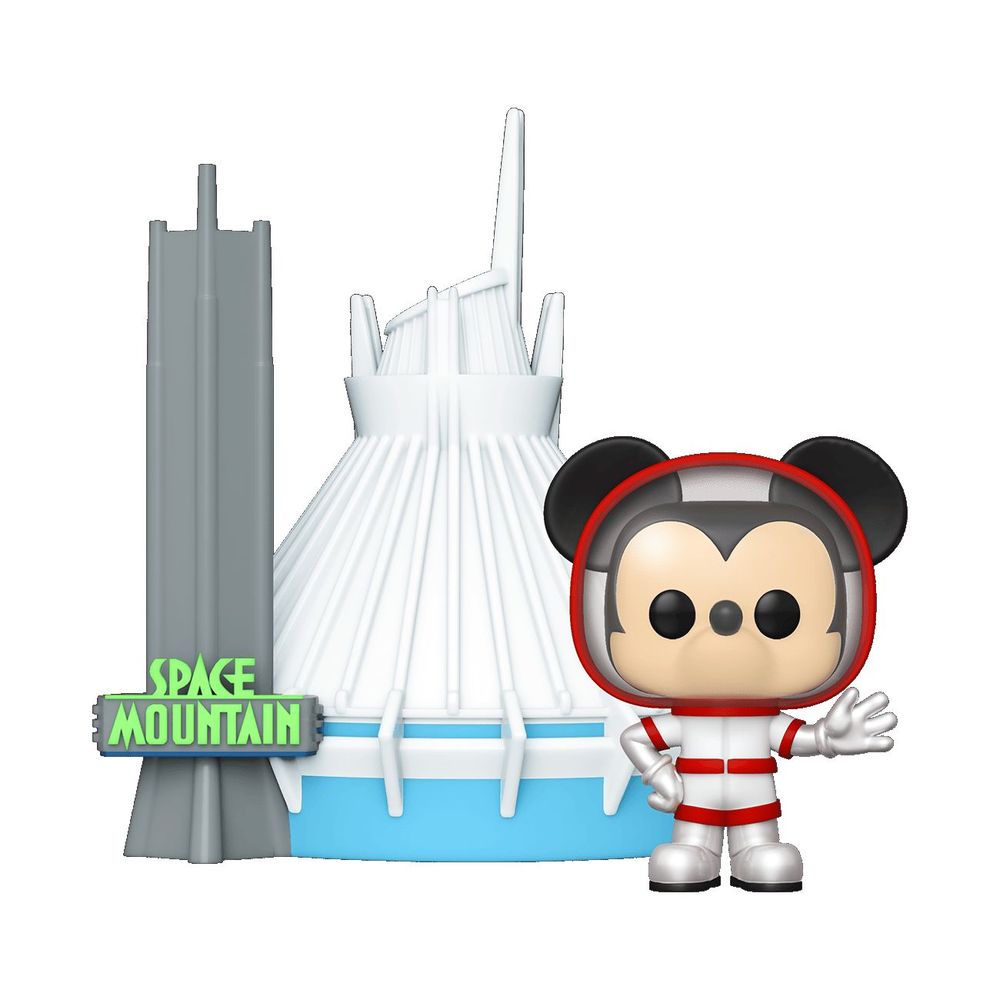 Funko Pop! Town Disney Walt Disney World 50 Space Mountain And Mickey Mouse 3.75-Inch Vinyl Figure