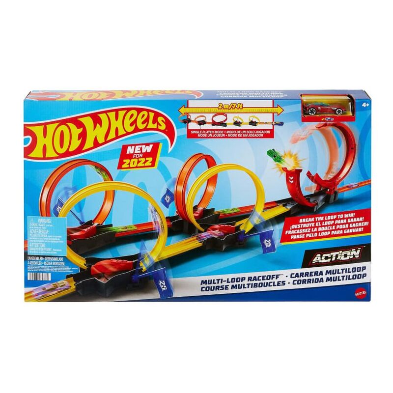 Hot Wheels Action Multi-Loop Raceoff Playset HDR83 Hot Wheels Action Multi-Loop Raceoff Playset HDR83