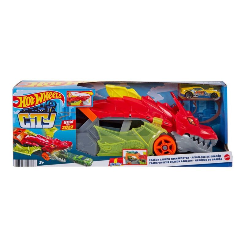 Hot Wheels City Dragon ?Launch Transporter Gtk42