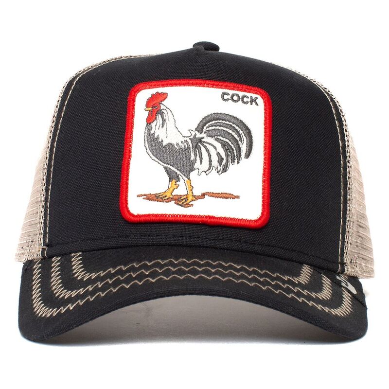 Goorin Bros The Cock Unisex Trucker Cap - Black Goorin Bros The Cock Unisex Trucker Cap - Black