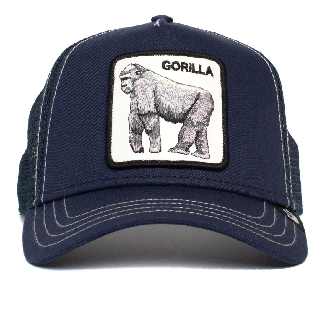 Goorin Bros The Gorilla Unisex Trucker Cap - Navy