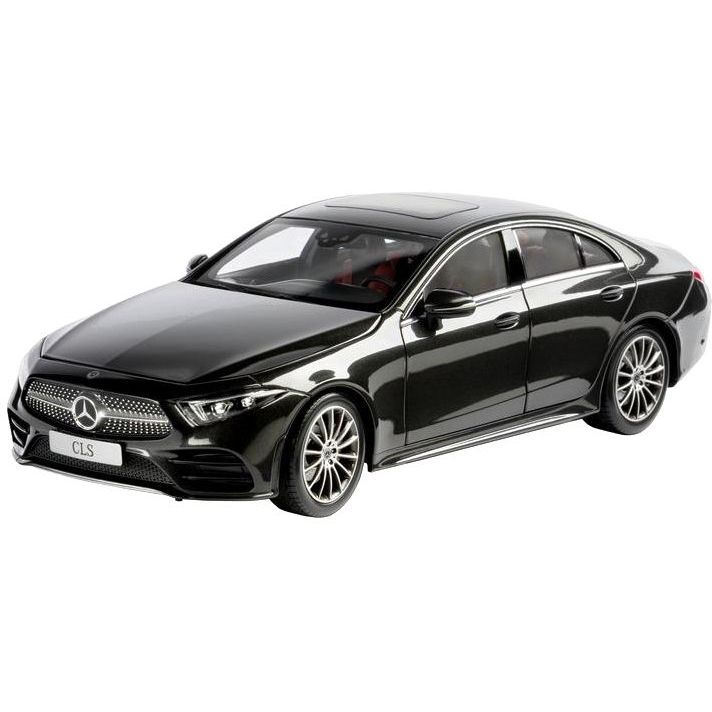 Norev Mercedes-Benz CLS Coupe 2018 1.18 Die-Cast Model - Graphite Grey