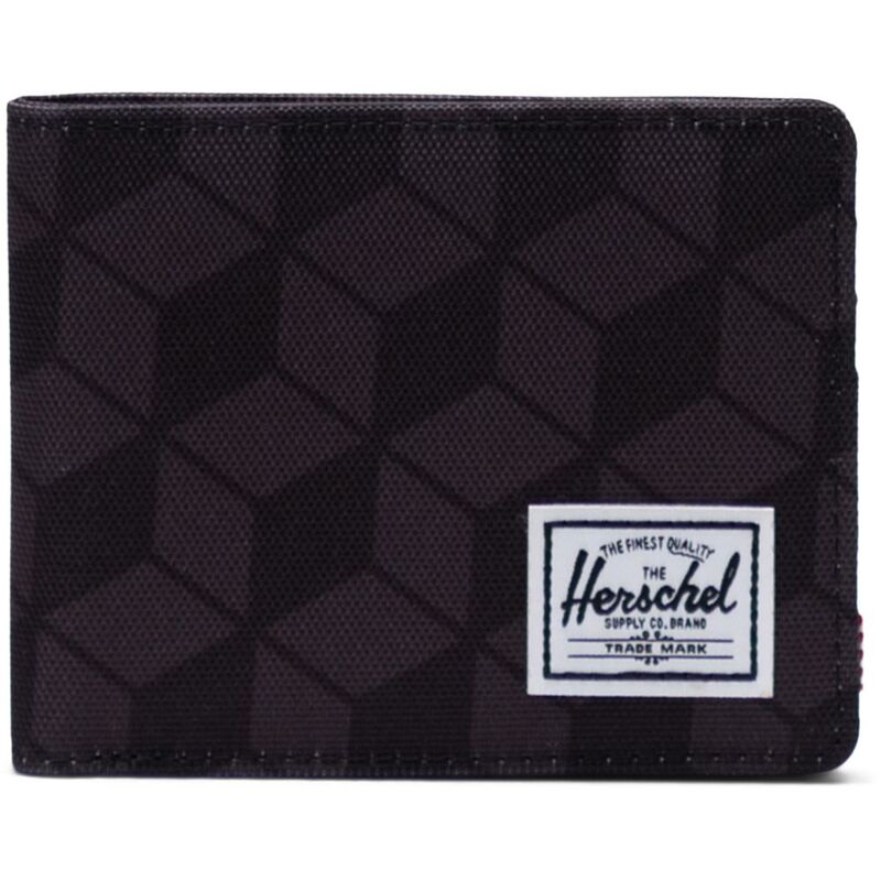 Herschel Roy RFID Wallet - Optic Check Black Herschel Roy RFID Wallet - Optic Check Black