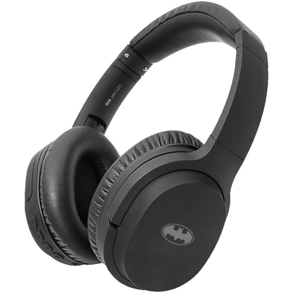 Touchmate Batman Wireless Bluetooth Headphones with Mic - Black