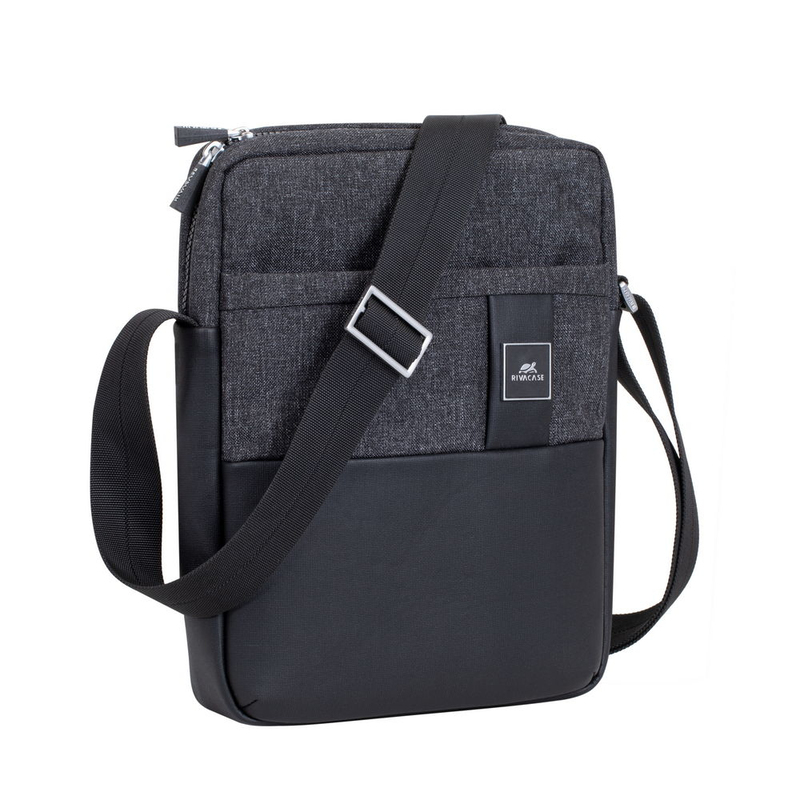 Rivacase Melange Crossbody Bag for Tablets 11-Inch - Black