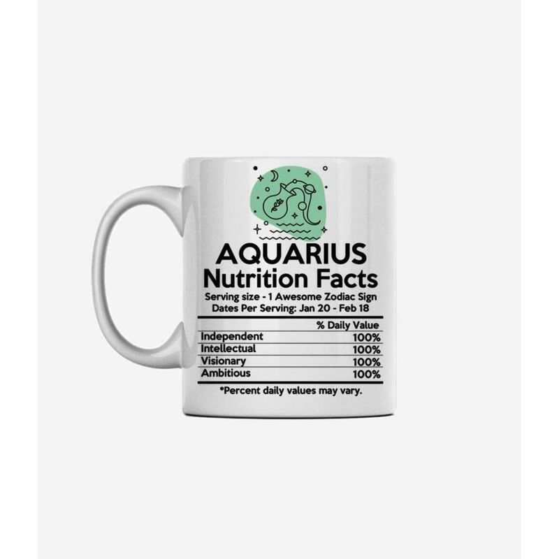 I Want It Now Aquarius Mug 325ml I Want It Now Aquarius Mug 325ml