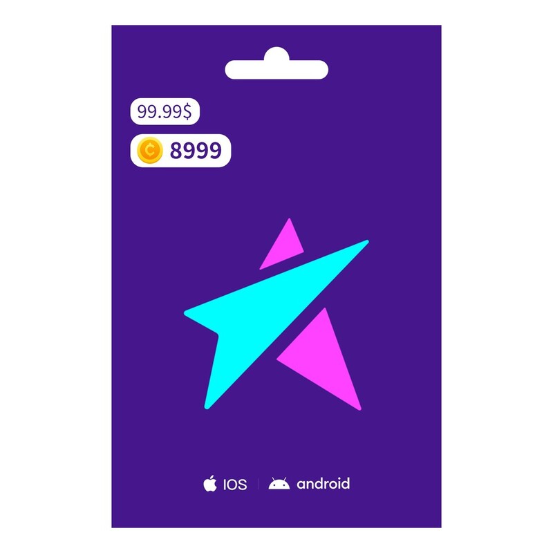 LiveMe - 8999 Coins (Digital Code)