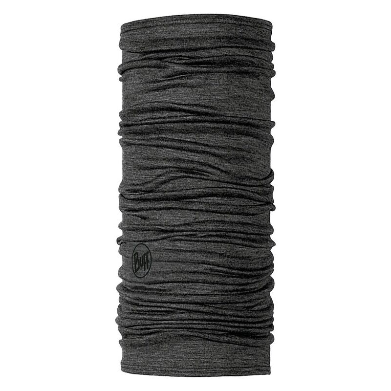 Buff Lightweight Merino Wool Multi-functional Headwear - Solid Grey Buff Lightweight Merino Wool Multi-functional Headwear - Solid Grey