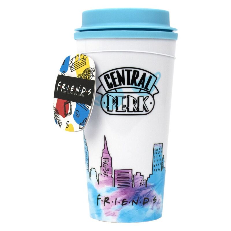 Blue Sky Designs Friends Screw Top Thermal Flask Tie Dye 450ml Blue Sky Designs Friends Screw Top Thermal Flask Tie Dye 450ml