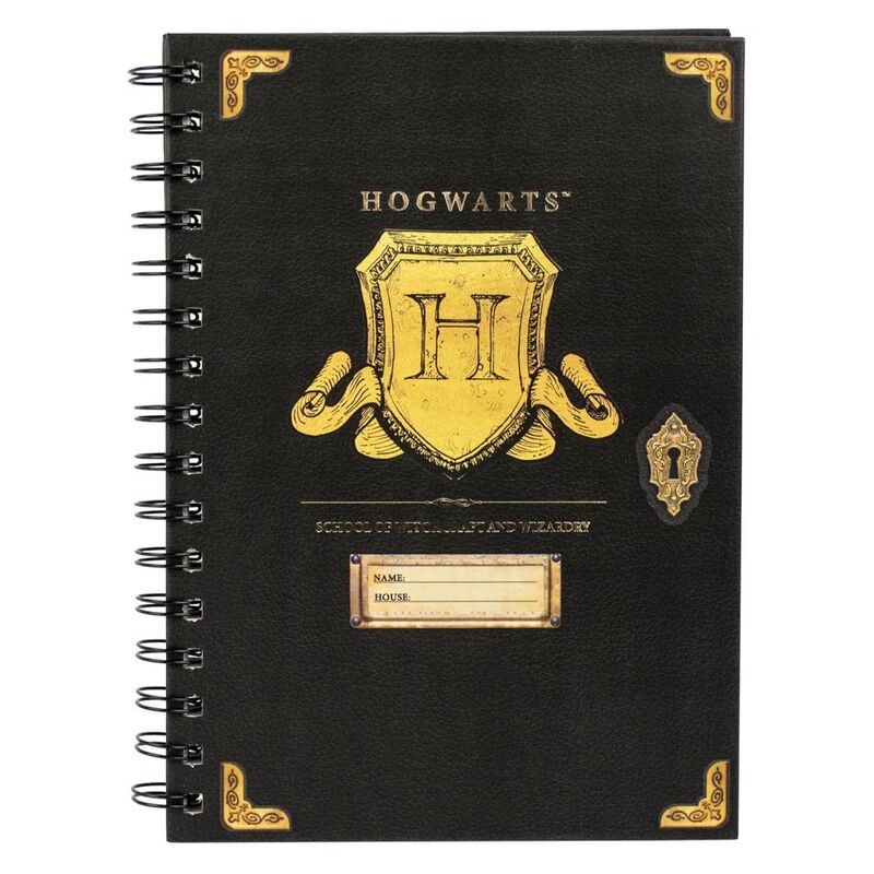 Blue Sky Designs Harry Potter A5 Wiro Hogwarts Shield Notebook Blue Sky Designs Harry Potter A5 Wiro Hogwarts Shield Notebook