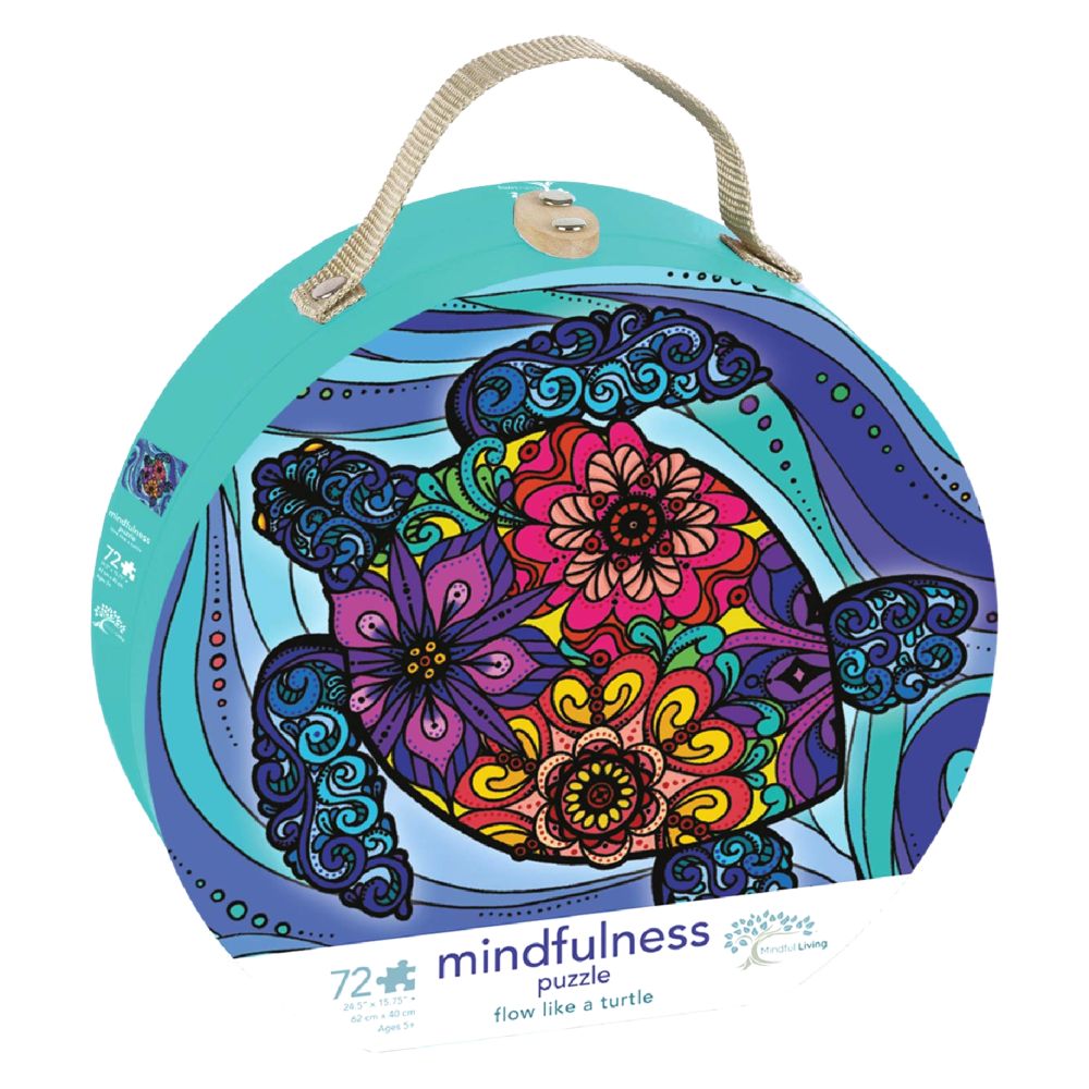 Merchant Ambassador Mindful Living Flow Like A Turtle Kids Puzzle (72 Pieces)