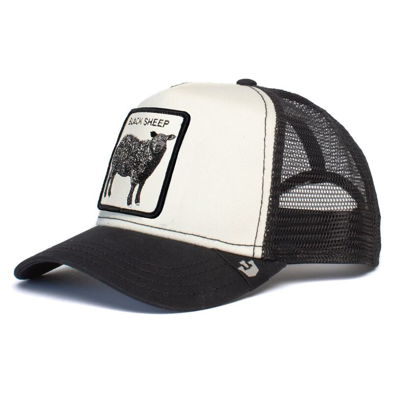 Goorin Bros The Black Sheep Unisex Trucker Cap - White