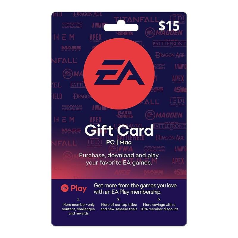 EA Play Gift Card - USD 15 (US) (Digital Code) EA Play Gift Card - USD 15 (US) (Digital Code)
