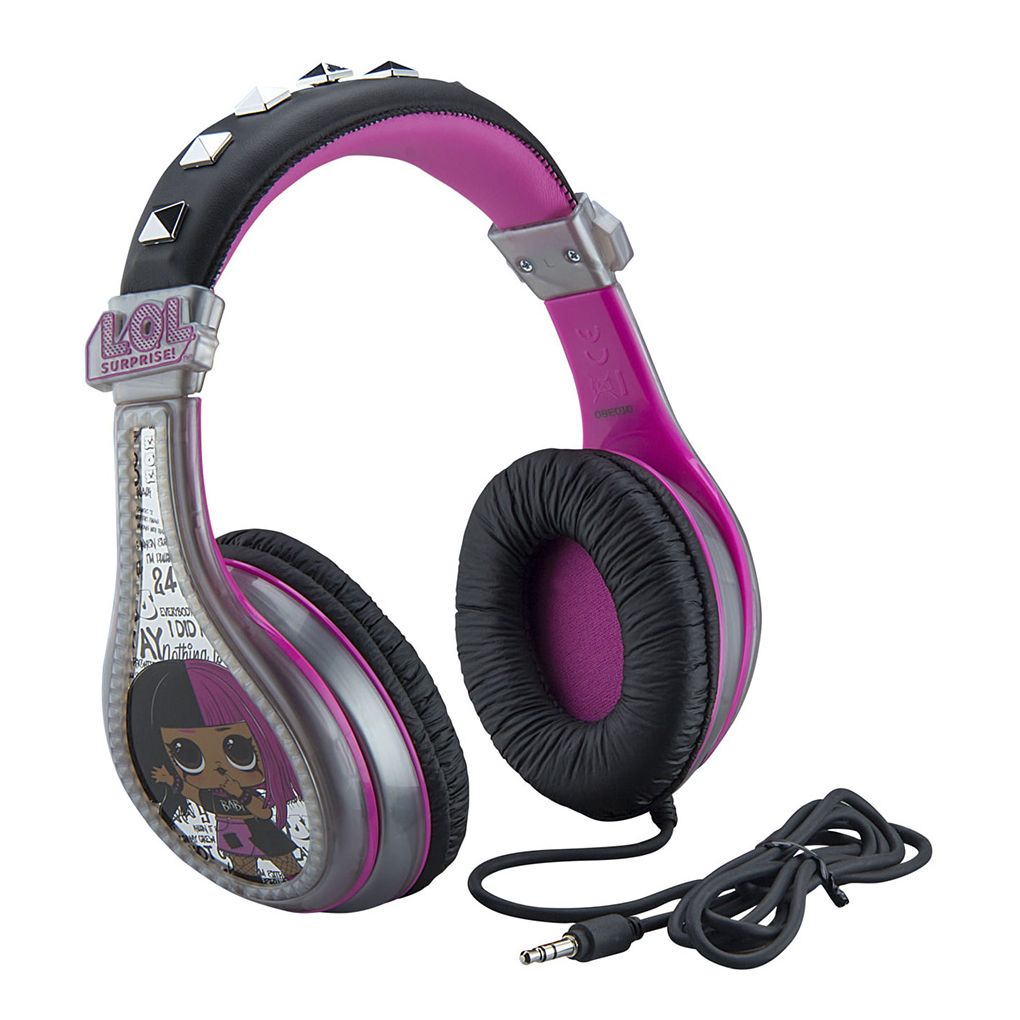 KidDesigns LOL Surprise Kids Headphones - Black