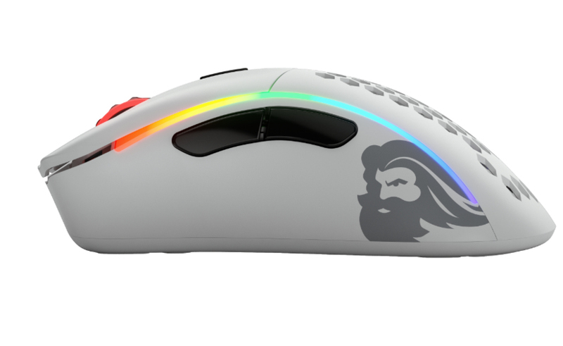 Glorious Model D Minus Wireless Gaming Mouse - Matte White