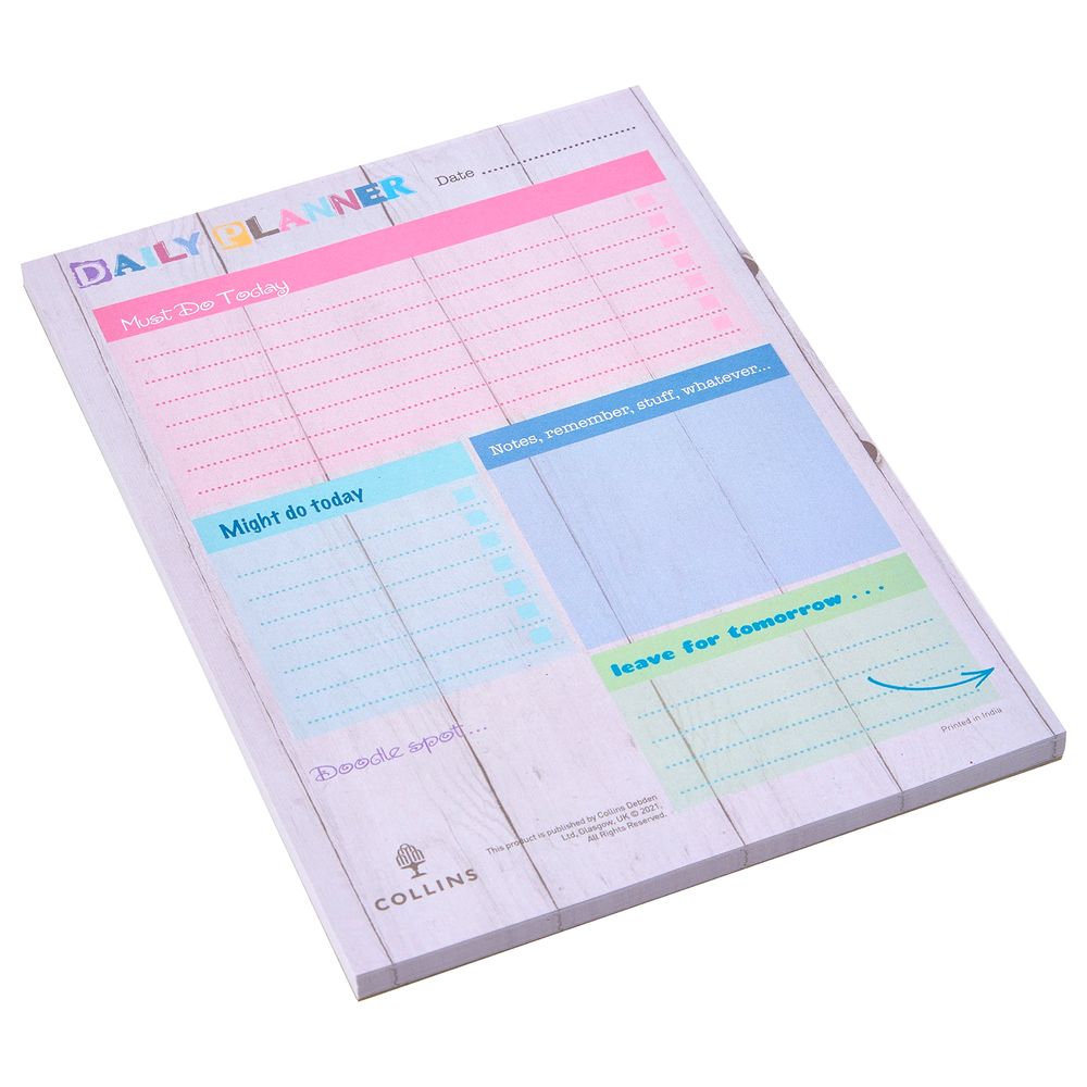 Collins Debden Brighton A5 Daily Desk Pad