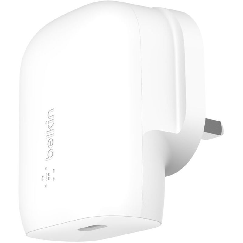 Belkin PPS Wall Charger PD 30W USB-C White Belkin PPS Wall Charger PD 30W USB-C White
