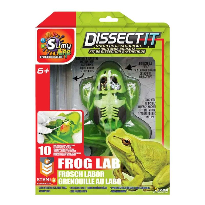 Slimy Lab Dissect It Lab Frog Synthetic Dissection Kit Slimy Lab Dissect It Lab Frog Synthetic Dissection Kit