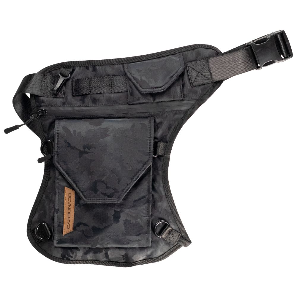 Carbonado Vector Black Camo Drop Leg Pouch