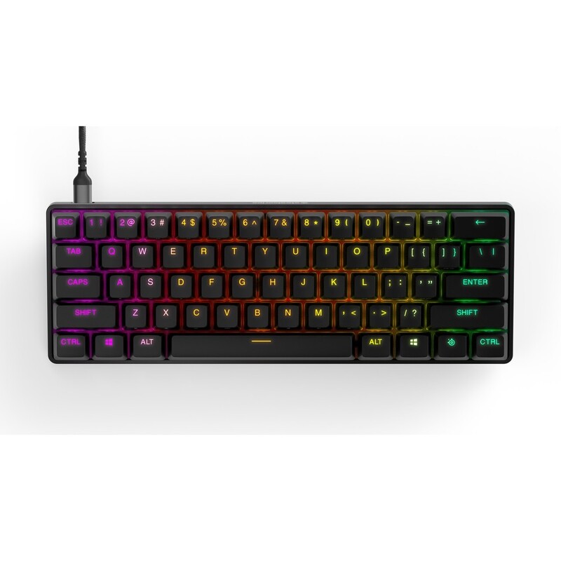 SteelSeries Apex Pro Mini Mechanical Gaming Keyboard - OmniPoint Adjustable Mechanical Switch (US English) SteelSeries Apex Pro Mini Mechanical Gaming Keyboard - OmniPoint Adjustable Mechanical Switch (US English)