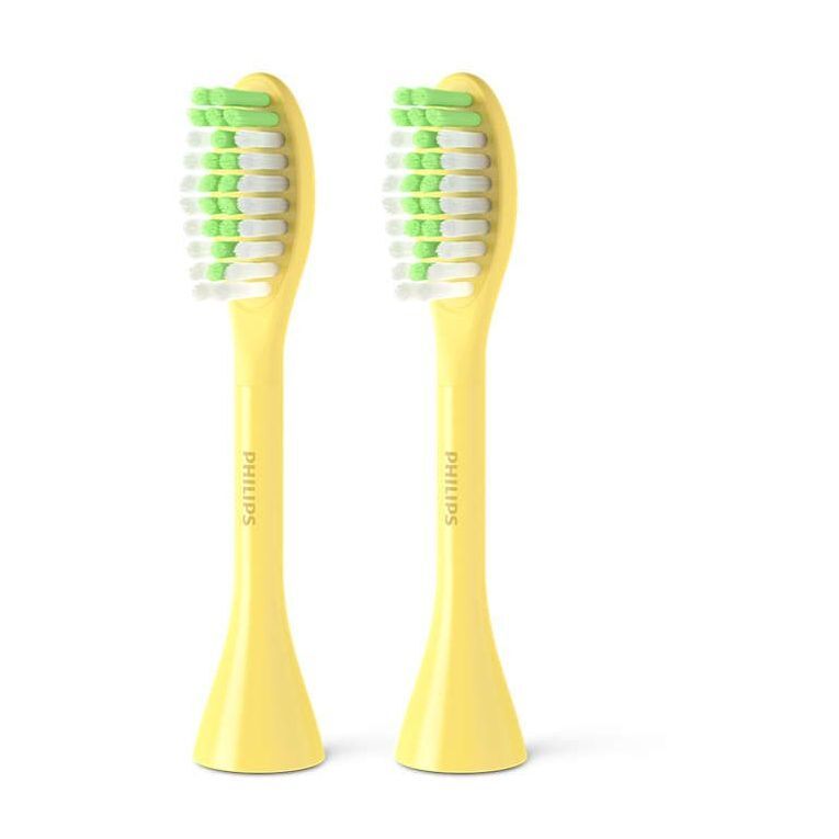 Philips One by Sonicare Brush Head - Mango (Pack of 2) Philips One by Sonicare Brush Head - Mango (Pack of 2)