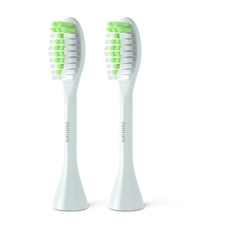 Philips One by Sonicare Brush Head - Mint Blue (Pack of 2) Philips One by Sonicare Brush Head - Mint Blue (Pack of 2)