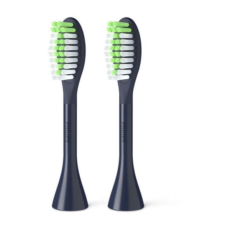 Philips One by Sonicare Brush Head - Midnight Blue (Pack of 2) Philips One by Sonicare Brush Head - Midnight Blue (Pack of 2)