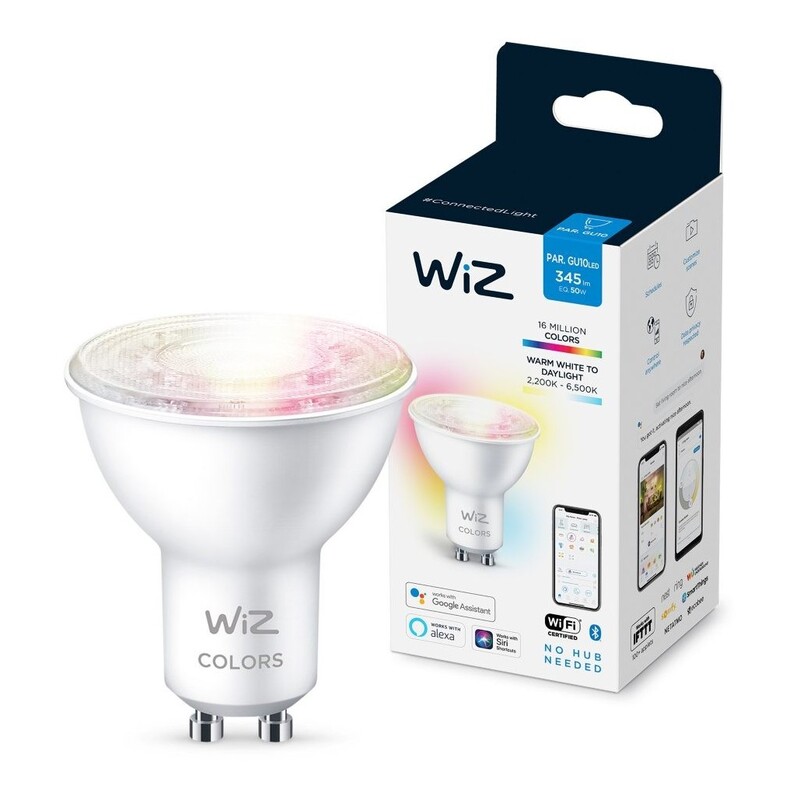 WiZ Spot PAR16 GU10 Smart Light Bulb - Full colour (50W) WiZ Spot PAR16 GU10 Smart Light Bulb - Full colour (50W)