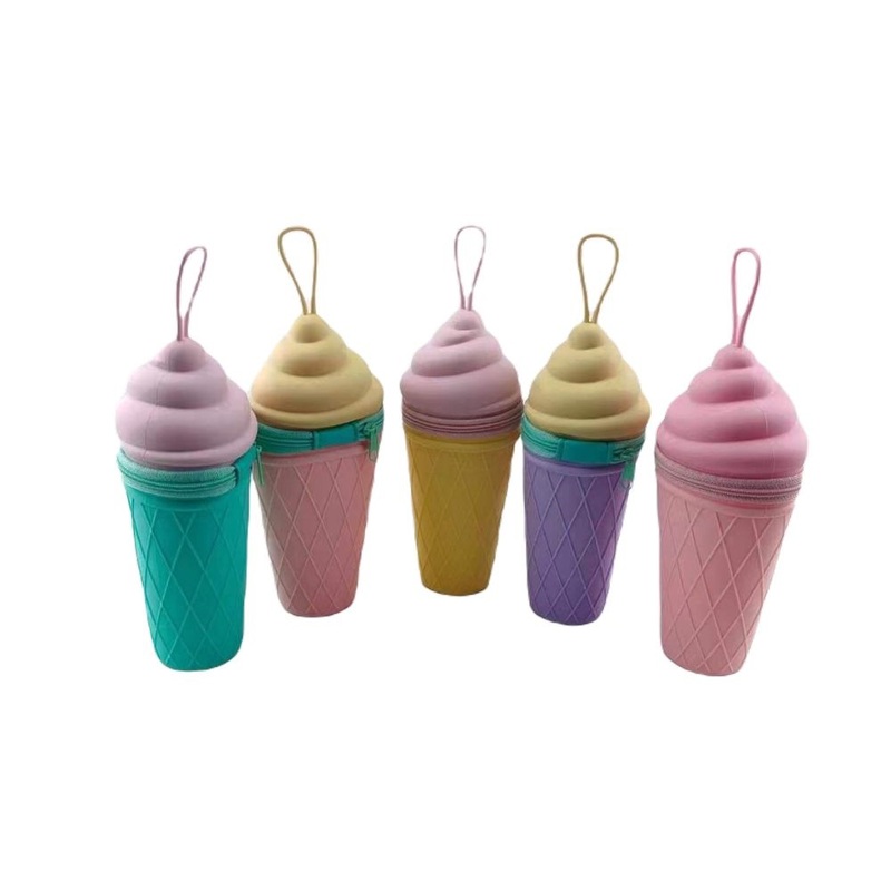 Squizz Ice Cream Pencil Case Assorted Squizz Ice Cream Pencil Case Assorted