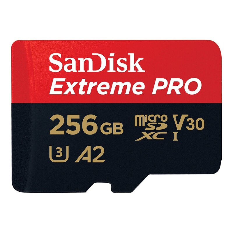SanDisk Extreme PRO microSDXC UHS-I Memory Card - 256GB SanDisk Extreme PRO microSDXC UHS-I Memory Card - 256GB