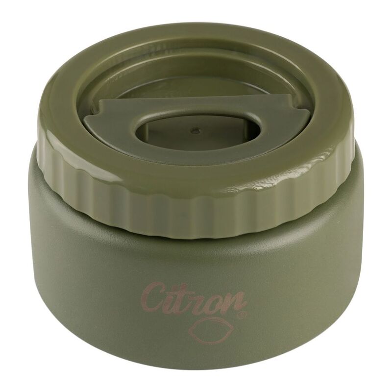 Citron Stainless Steel Insulated Food Jar 250ml - Olive Green Citron Stainless Steel Insulated Food Jar 250ml - Olive Green