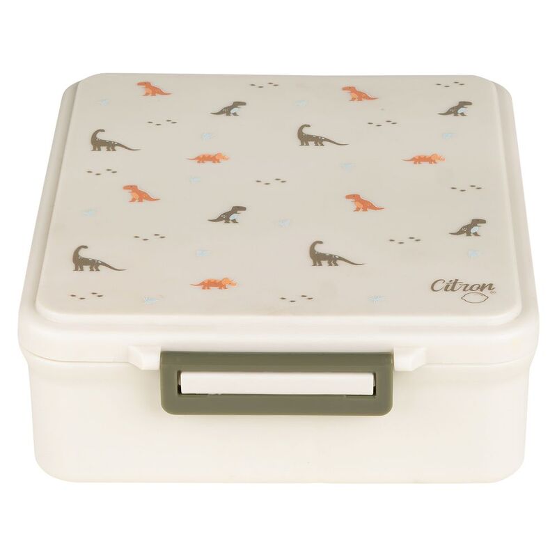 Citron Grand Lunchbox with 4 Compartments & 1 Food Jar - Dino Citron Grand Lunchbox with 4 Compartments & 1 Food Jar - Dino