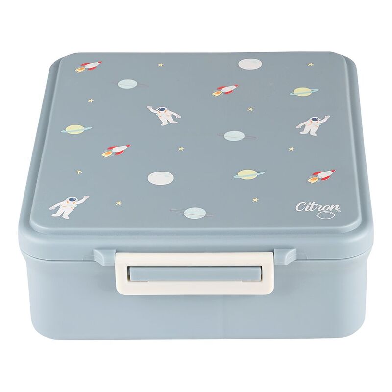 Citron Grand Lunchbox with 4 Compartments & 1 Food Jar - Spaceship Citron Grand Lunchbox with 4 Compartments & 1 Food Jar - Spaceship