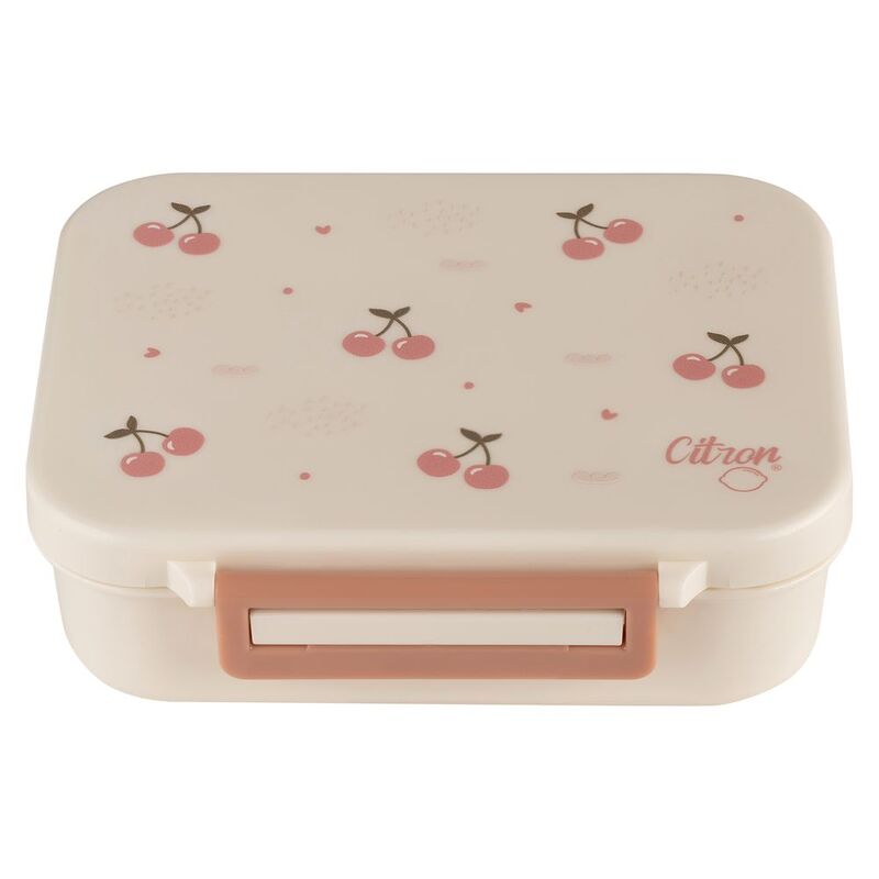 Citron Tritan Snackbox with 3 Compartments - Cherry Citron Tritan Snackbox with 3 Compartments - Cherry