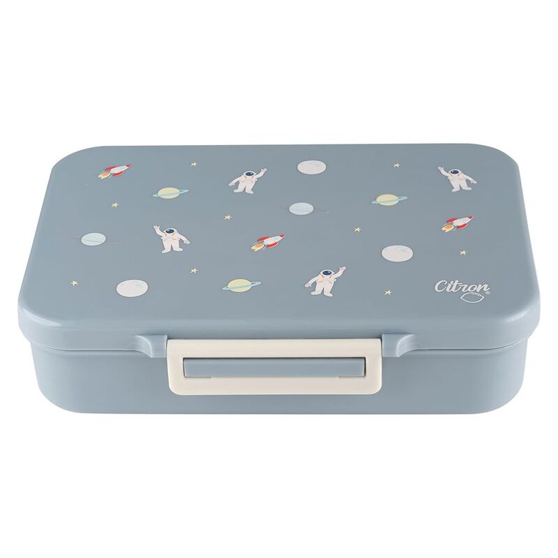 Citron Tritan Lunchbox with 4 Compartments - Spaceship Citron Tritan Lunchbox with 4 Compartments - Spaceship