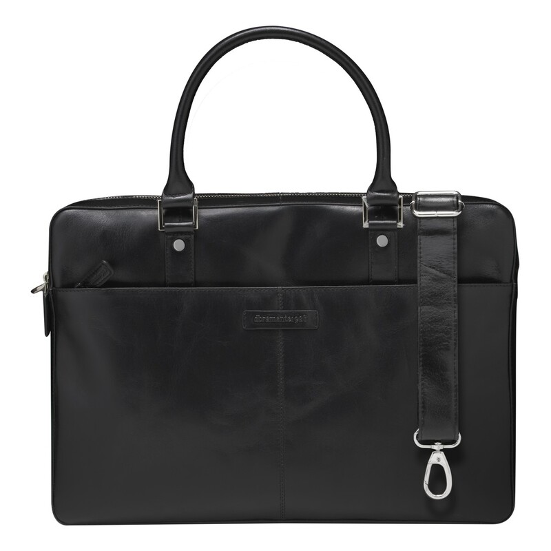 dbramante1928 Rosenborg 16-inch Laptop Leather Bag - Black (2nd Gen)