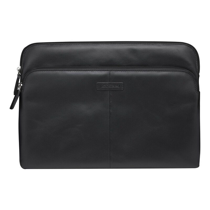 dbramante1928 Skagen Pro 15-inch Leather Sleeve for PC/Macbook Pro 16-inch (2021) - Black (2nd Gen)