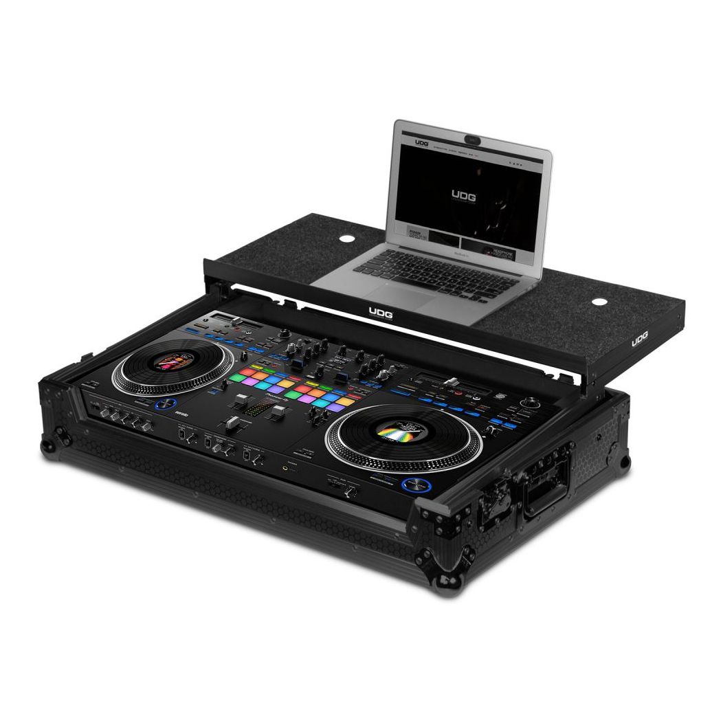 UDG U91077BL Ultimate Flight Case Pioneer DDJ-REV7 - Black PLUs (L&W)