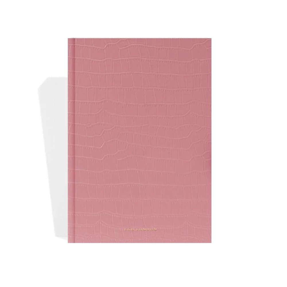 Career Girl London Pink Croc Daily Planner