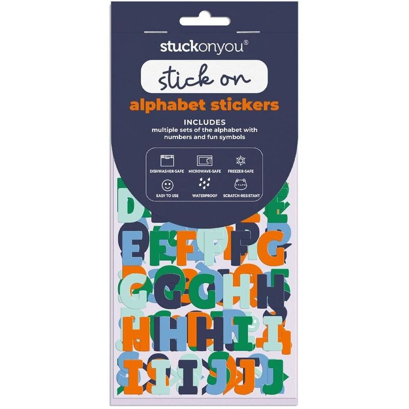 Stuck on You Alphabet Stickers - Bold