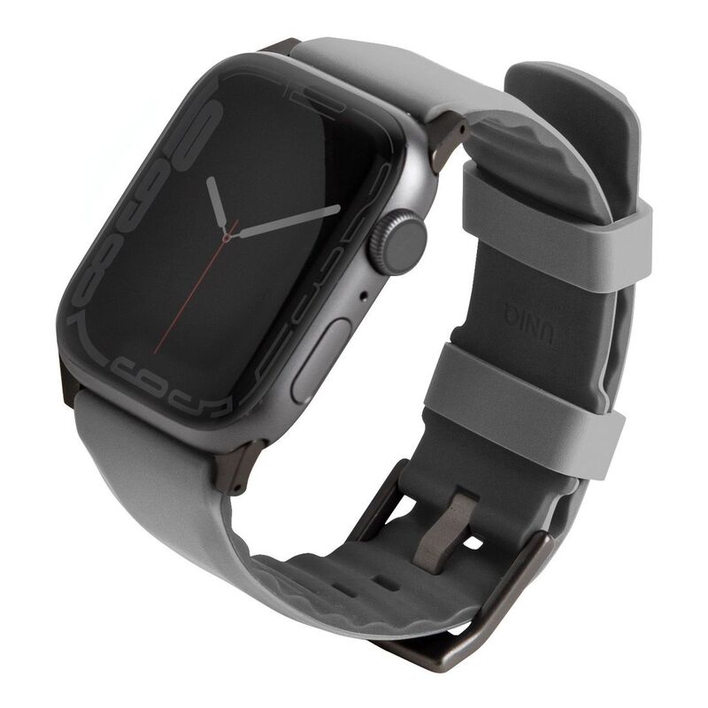 Uniq Linus Airosoft Silicone Strap for Apple Watch 41/40/38mm - Midnight Black Uniq Linus Airosoft Silicone Strap for Apple Watch 41/40/38mm - Midnight Black