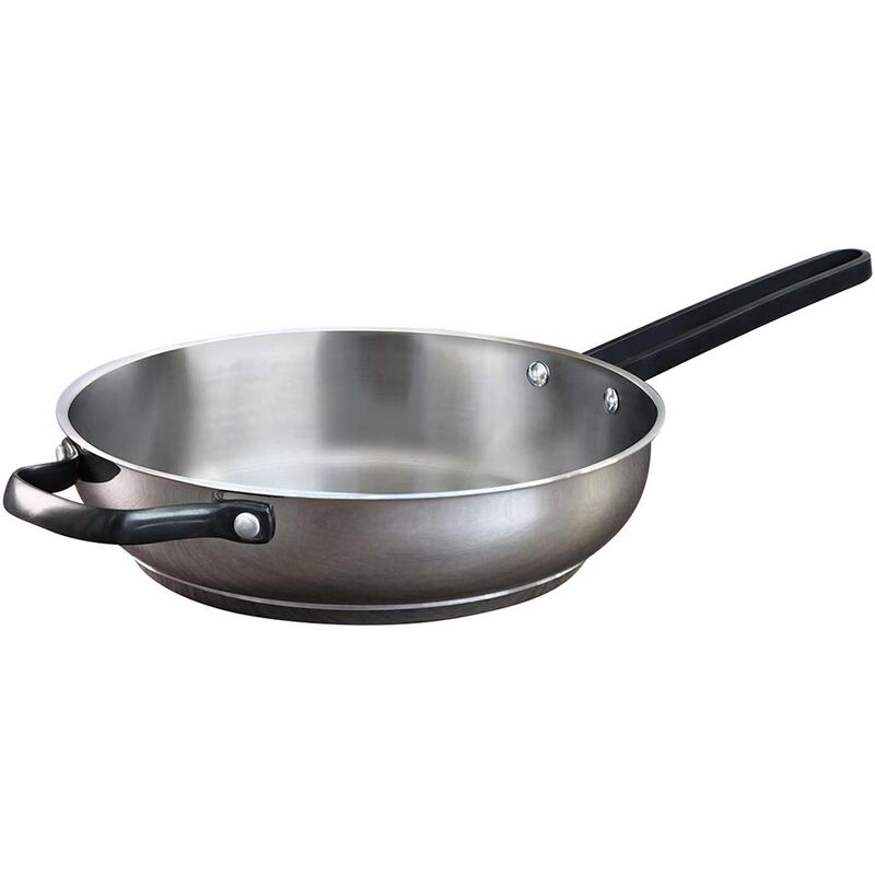 Rossetti Agostini Bronze Frypan with Helper Handle 28 cm