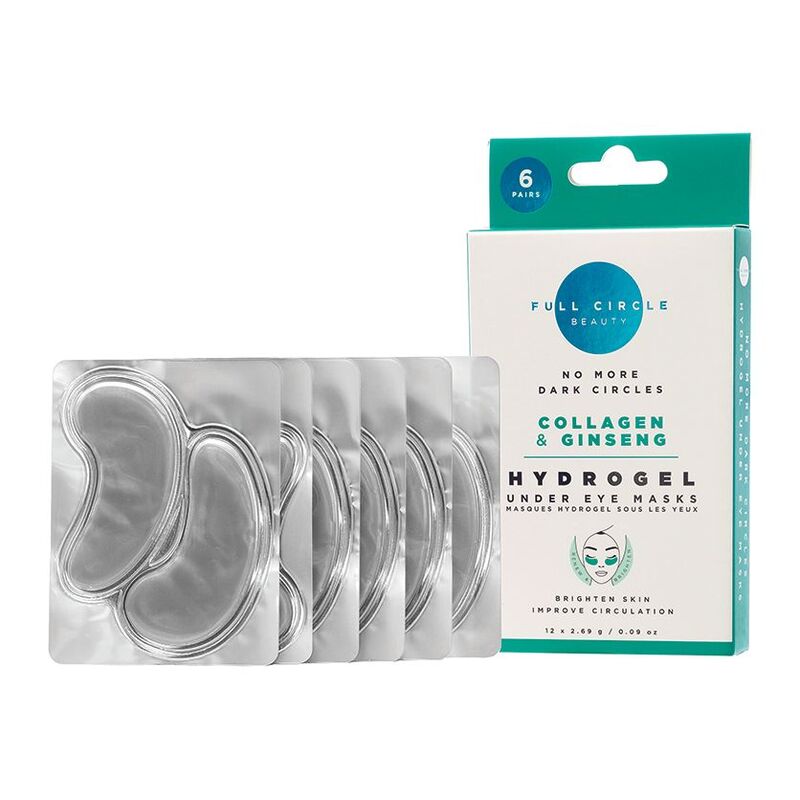 Full Circle Beauty Dark Circles Under Eye Masks (Pack of 6)